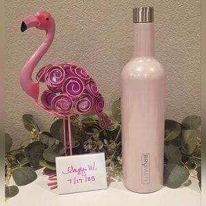 Brumate Glitter Blush Pink Winesulator Canteen